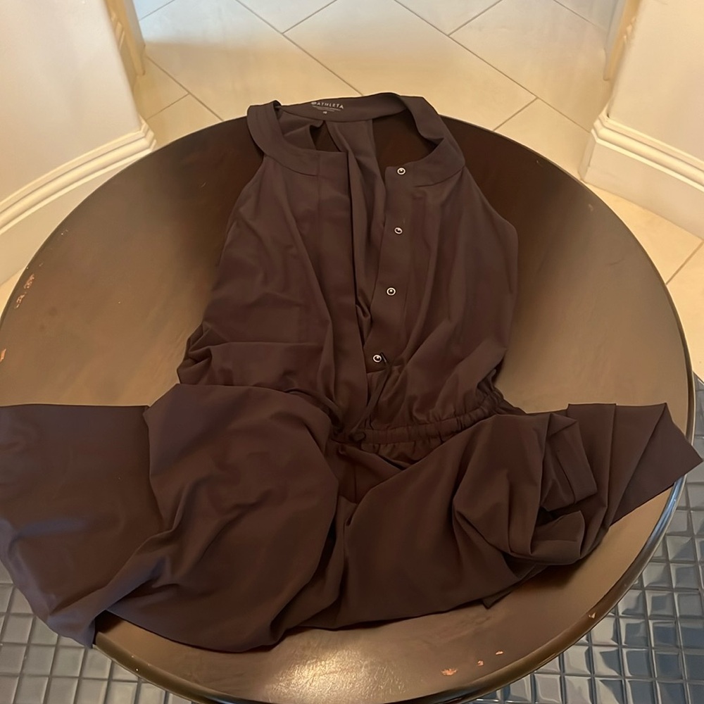 Athleta Cropped Jumpsuit Size 10